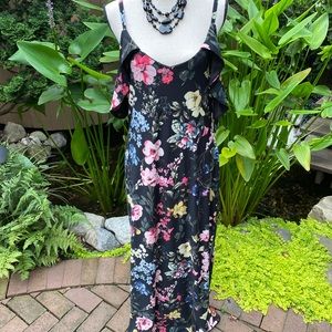 NWT Rachel Roy Off the Shoulder Floral Maxi Dress
